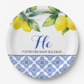 レモンシャワー ペーパープレート (正面)