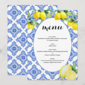 レモンシャワー メニュー (正面/裏面)