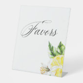 レモンシャワ地中海のーの好意 台座サイン (正面)