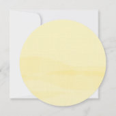 レモンシャンパン 水彩 サンキューカード (裏面)