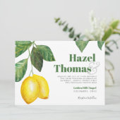 レモンシーズン結婚お祝い | 招待状 (スタンド正面)