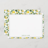 レモンシーズン | ノートカード (正面/裏面)