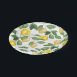 レモンシーズン| ペーパープレート<br><div class="desc">このレモン模様のイベントをテーマにして、を明るく、日当たりを満たしてください。紙プレート。</div>