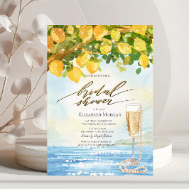レモンシー プロセッコ＆パール ブライダルシャワー 招待状