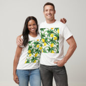 レモンジグザグ:ヴィンテージの手描きパターン。 Tシャツ (ユニセックス)