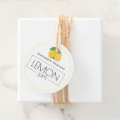 レモンジャムカスタム製品ラベルつるラベル フェイバータグ (インサイチュ)