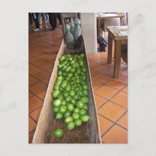 レモンジュースかパイナップルジュースか? ポストカード (正面)