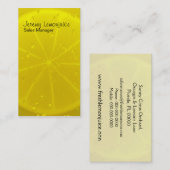 レモンジュース 名刺 (正面/裏面)