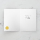 レモンスウィートワンハッピーバースデーカード カード (内部)
