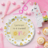 レモンスウィートワンバースデーパーティー ペーパープレート (パーティー)