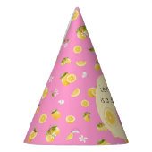 レモンスウィートワン誕生日 パーティーハット (左)