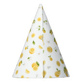 レモンスウィートワン誕生日 パーティーハット (裏面)