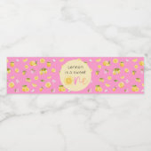 レモンスウィートワン誕生日 ペットボトルラベル (シングルラベル)