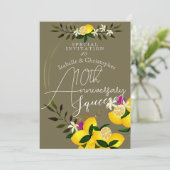 レモンスクイズアニバーサリー結婚式招待状 招待状 (スタンド正面)