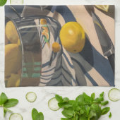 レモンスクイズキッチンタオル キッチンタオル (折り畳み)