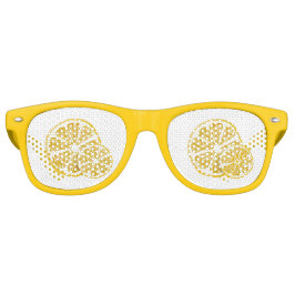 レモンスクイズホワイト レトロサングラス