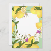 レモンスクイズ結婚ズアニバーサリーグリーン シーズンカード (裏面)