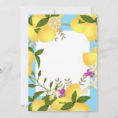 レモンスクイズ結婚ズアニバーサリーブルー シーズンカード (裏面)