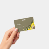 レモンスクイーズ記念日の名前 バッジ (手持ち)