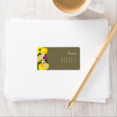 レモンスクイーズ記念日の名前 ラベル (インサイチュ)