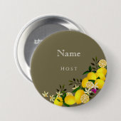 レモンスクイーズ記念日の名前 缶バッジ (正面&裏面)