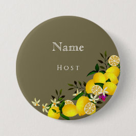 レモンスクイーズ記念日の名前 缶バッジ