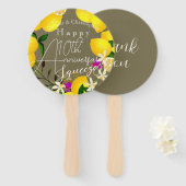 レモンスクイーズ ハンドファン (正面&裏面)