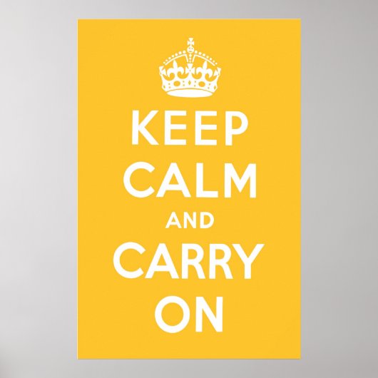 レモンスクエアイエロー ポスター (正面)