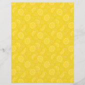 レモンスクラップブック紙 (裏面)