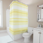 レモンストライプ類 シャワーカーテン (インサイチュ)