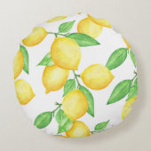 レモンスプラッシュ ラウンドクッション (裏面)
