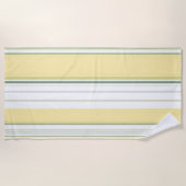 レモンスムージービーチタオル ビーチタオル (正面)