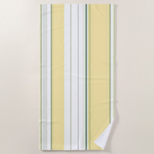 レモンスムージービーチタオル ビーチタオル (正面)