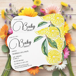 レモンスライスウォーターカラーイラストレーション シーズンカード