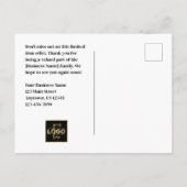 レモンスライスカスタムクーポン ポストカード (裏面)