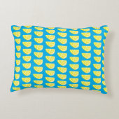 レモンスライスパターン アクセントクッション (裏面)