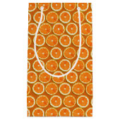 レモンスライスパターン スモールペーパーバッグ (正面)