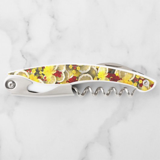 レモンスライスワインオープナー ソムリエナイフ (正面)