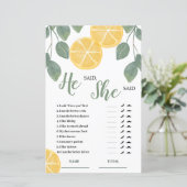 レモンスライス彼は彼女はブライダルゲームと言った (スタンド正面)