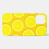 レモンスライス明るい黄色のグラフィックiphone Case-Mate iPhoneケース (裏面 (横))
