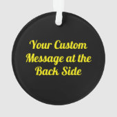 レモンスライス オーナメント (裏面)