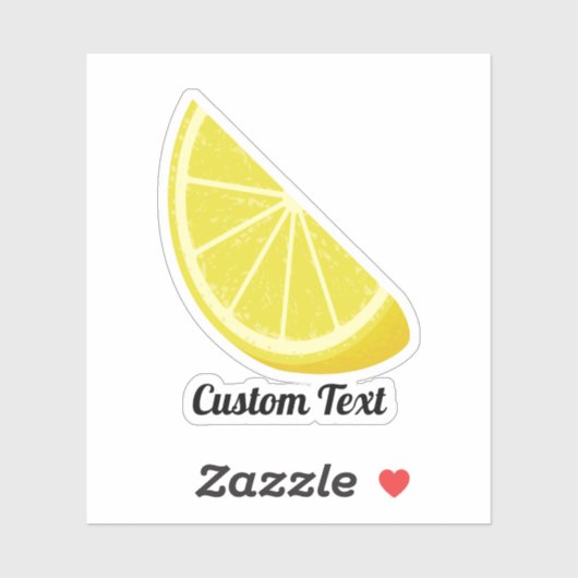 レモンスライス シール (シート)