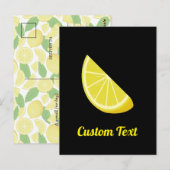 レモンスライス ポストカード (正面/裏面)