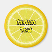 レモンスライス マグネット (正面)