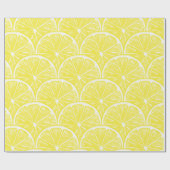 レモンスライス ラッピングペーパー (フラット)