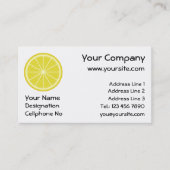 レモンスライス 名刺 (正面)