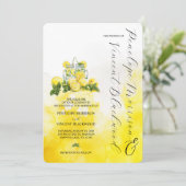 レモンズアンドレモネード結婚式招待状 招待状 (スタンド正面)