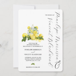 レモンズアンドレモネード結婚式招待状 招待状