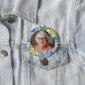 レモンズイエローフローラ写真追悼記念 缶バッジ (インサイチュ)