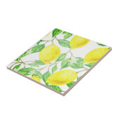 レモンズオンつる植物デザインシトラステーマ タイル (側面)